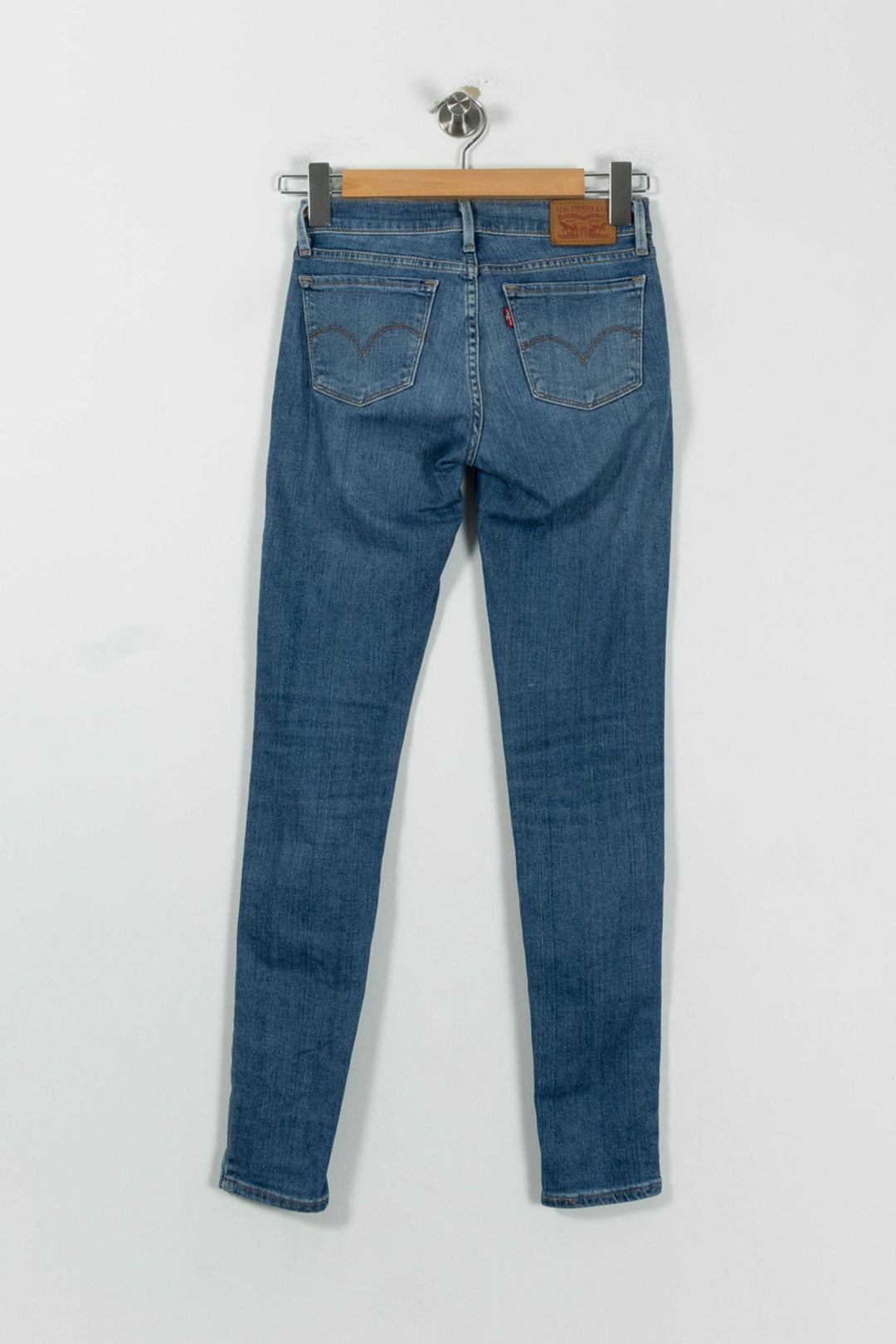 Jean Skinny Bleu - Taille XS/34 de la marque Levi's | PARAD94445 - Vendu par Paradigme - Image 4