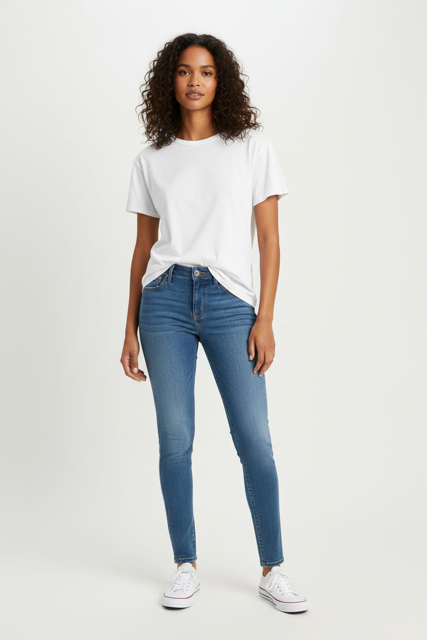 Jean Skinny Bleu - Taille XS/34 de la marque Levi's | PARAD94445 - Vendu par Paradigme - Image 1