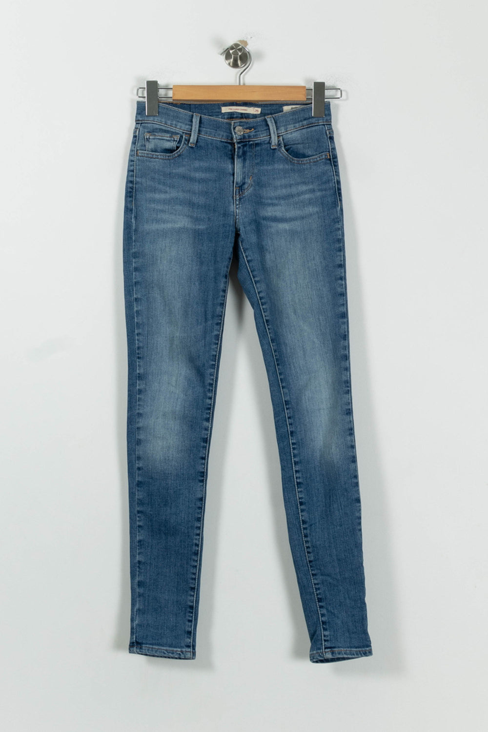 Jean Skinny Bleu - Taille XS/34 de la marque Levi's | PARAD94445 - Vendu par Paradigme - Image 2