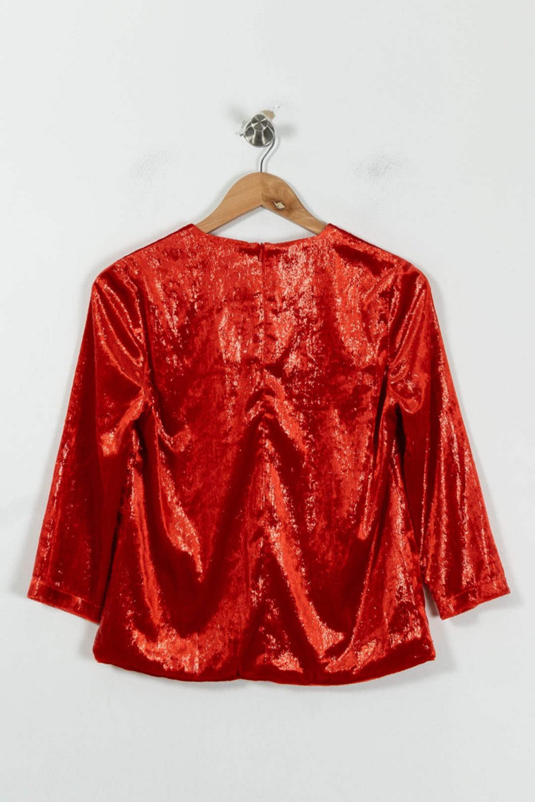 Blouse Rouge - Taille S/36 de la marque Modetrotter | PARAD94447 - Vendu par Paradigme - Image 4