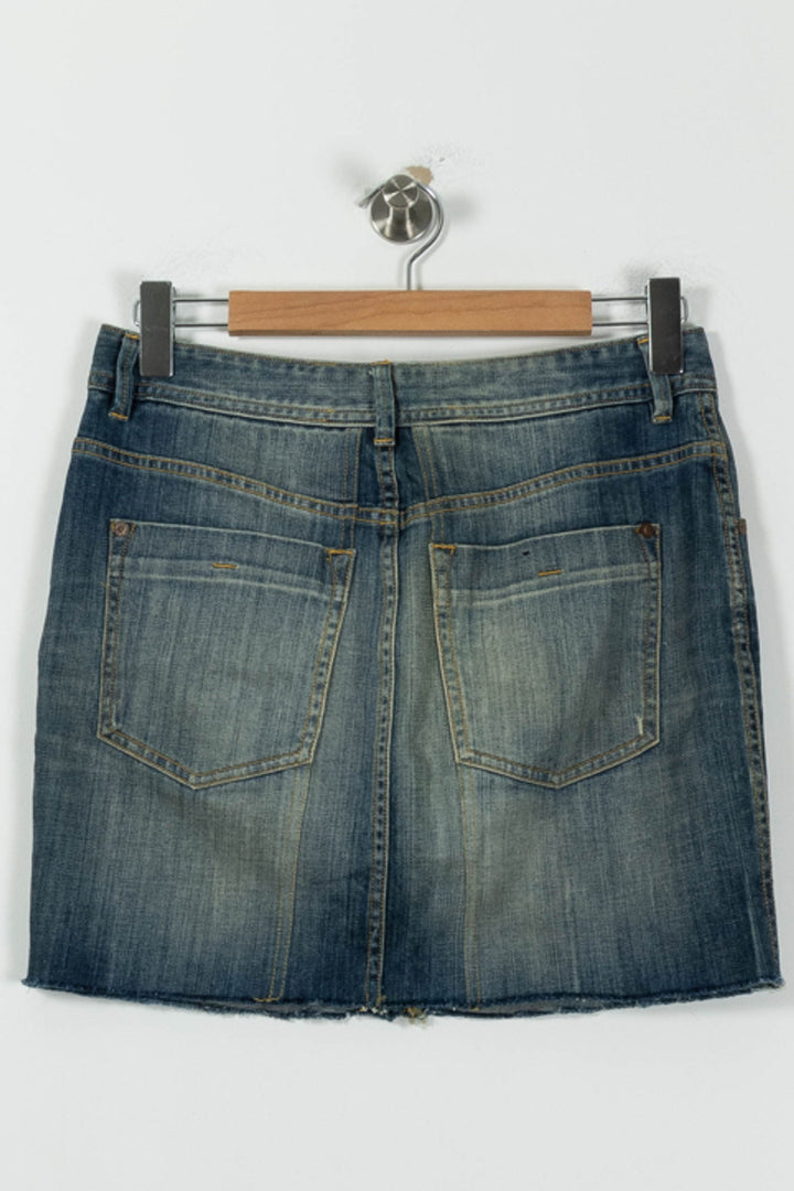 Jupe en Jean Bleue - Taille S/36 de la marque Closed | PARAD94448 - Vendu par Paradigme - Image 4