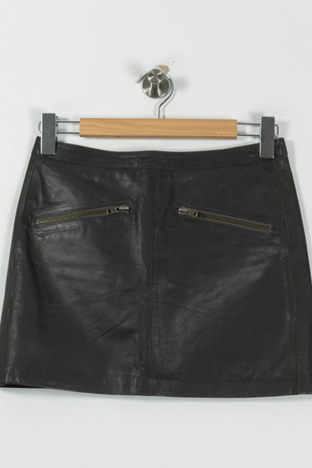 Jupe Courte Grise - Taille S/36 de la marque The Kooples | PARAD94449 - Vendu par Paradigme - Image 2