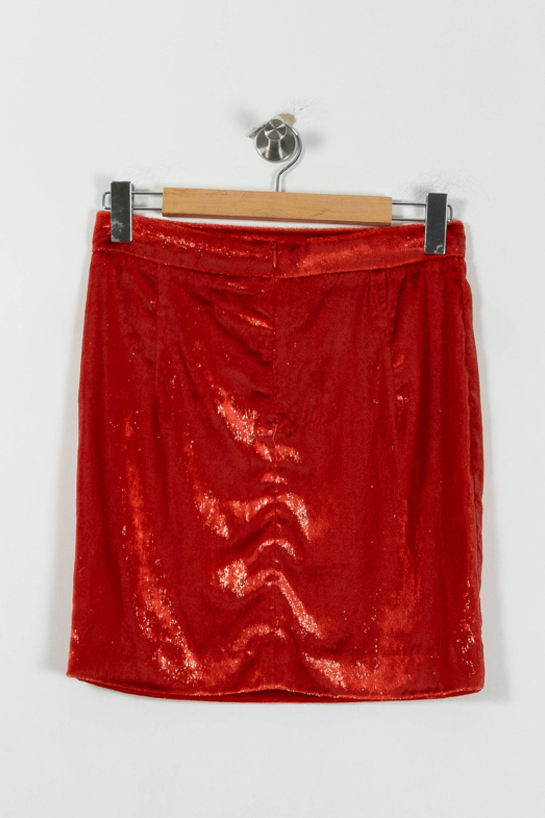 Jupe Courte Rouge - Taille S/36 de la marque Modetrotter | PARAD94451 - Vendu par Paradigme - Image 4