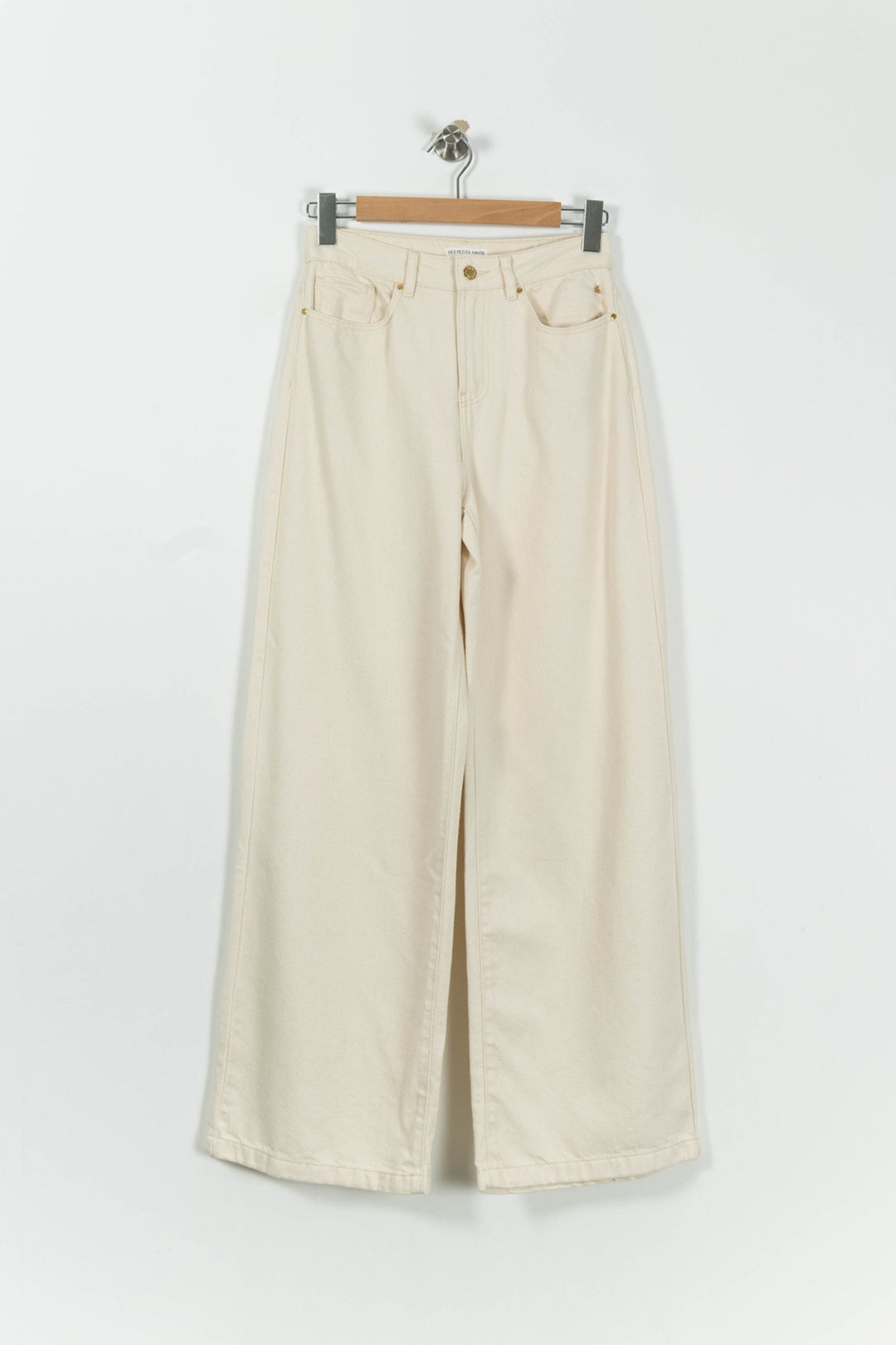 Pantalon Large Blanc - Taille S/36 de la marque Des petits hauts | PARAD94452 - Vendu par Paradigme - Image 2