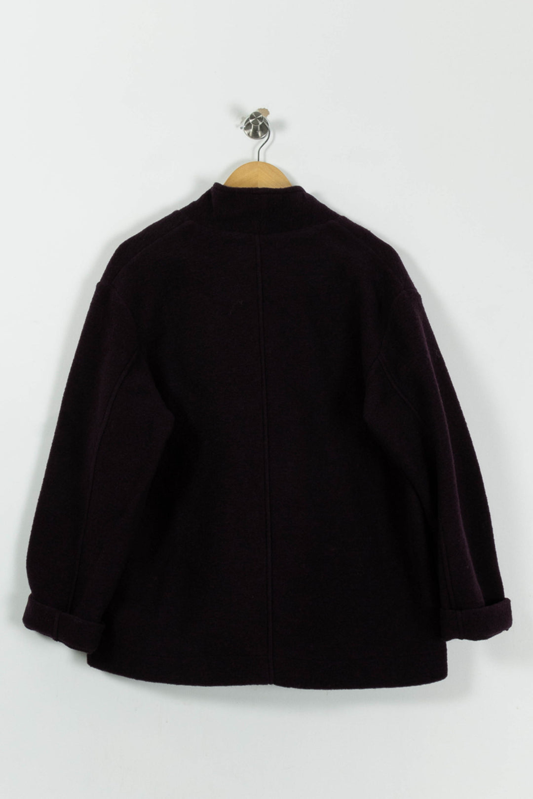Manteau Bordeaux - Taille XL/42 de la marque La Fée Maraboutée | PARAD94453 - Vendu par Paradigme - Image 4