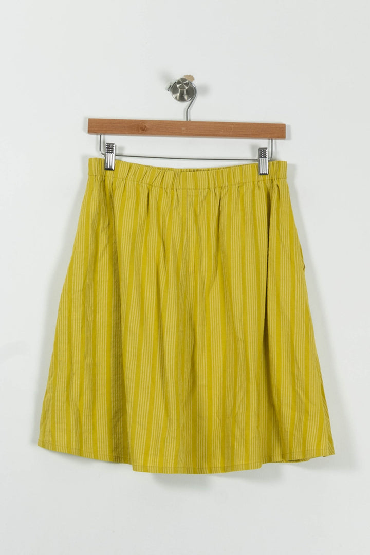 Jupe Courte Jaune - Taille S/36 de la marque Bellerose | PARAD94459 - Vendu par Paradigme - Image 4