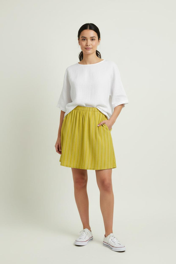 Jupe Courte Jaune - Taille S/36 de la marque Bellerose | PARAD94459 - Vendu par Paradigme - Image 1
