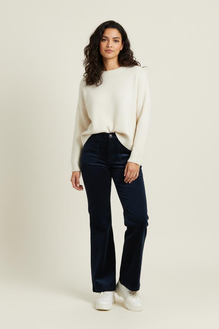 Pantalon Bleu - Taille S/36 de la marque La Fée Maraboutée | PARAD94464 - Vendu par Paradigme - Image 1