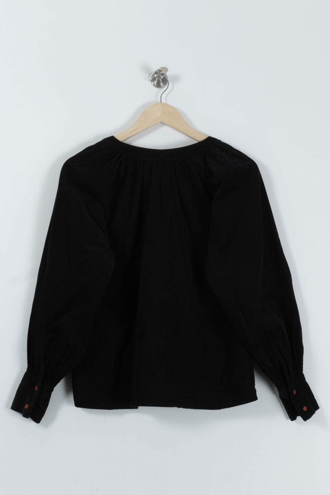 Blouse Noire - Taille XS/34 de la marque La Fée Maraboutée | PARAD94466 - Vendu par Paradigme - Image 4