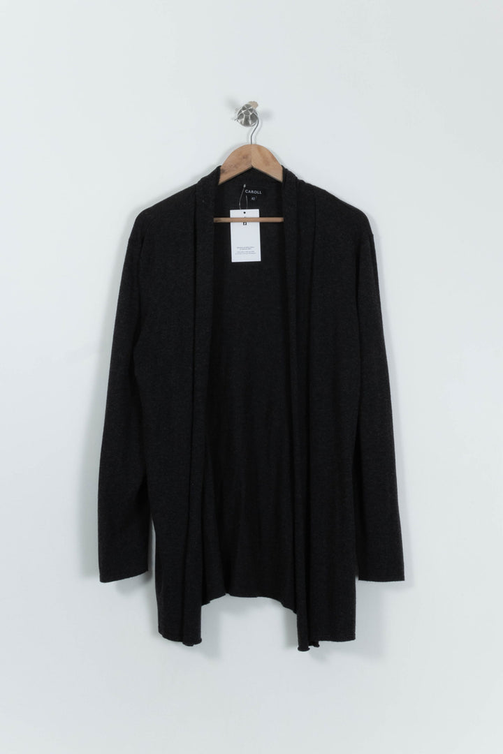 Cardigan Noir - Taille XL/42 de la marque Caroll | PARAD94467 - Vendu par Paradigme - Image 2