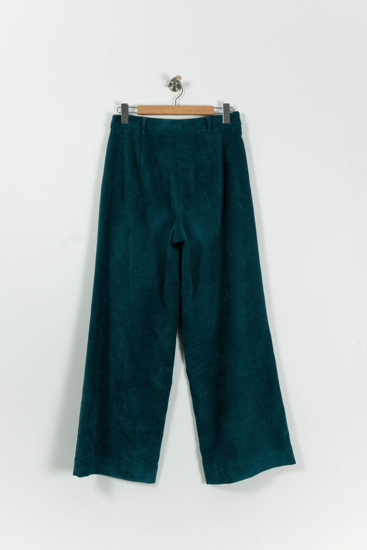 Pantalon Large Vert - Taille L/40 de la marque La Fée Maraboutée | PARAD94476 - Vendu par Paradigme - Image 4