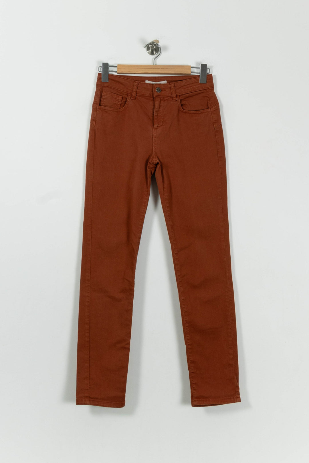 Jean Marron - Taille M/38 de la marque La Fée Maraboutée | PARAD94483 - Vendu par Paradigme - Image 2