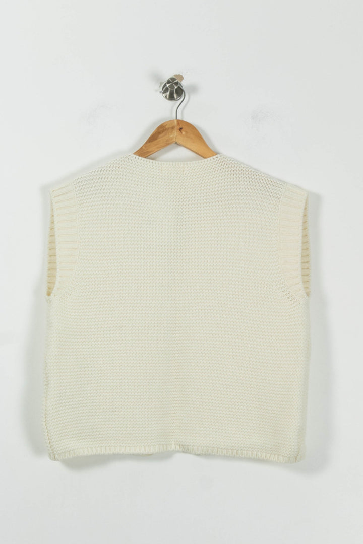 Gilet Beige - Taille S/36 de la marque Maison 123 | PARAD94490 - Vendu par Paradigme - Image 4