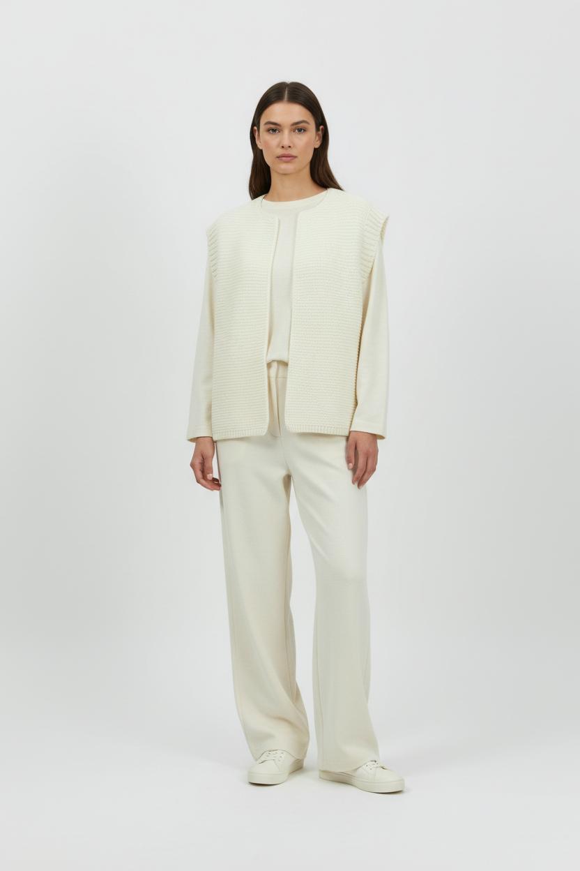 Gilet Beige - Taille S/36 de la marque Maison 123 | PARAD94490 - Vendu par Paradigme - Image 1