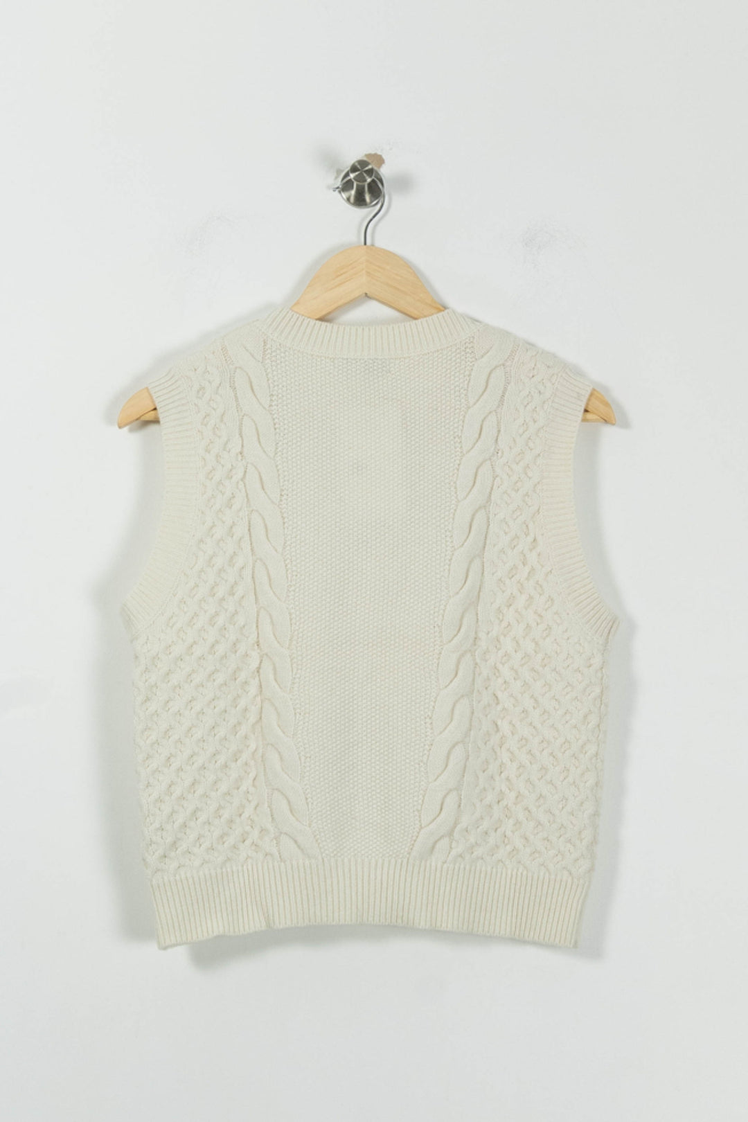 Pull Sans Manches Blanc - Taille S/36 de la marque Suncoo | PARAD94492 - Vendu par Paradigme - Image 4