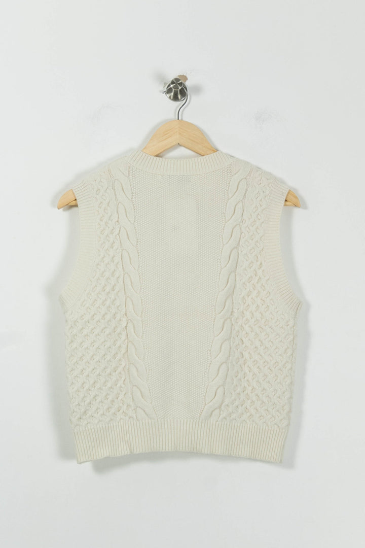 Pull Sans Manches Blanc - Taille S/36 de la marque Suncoo | PARAD94492 - Vendu par Paradigme - Image 4