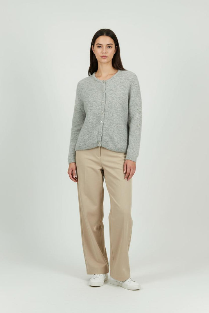 Cardigan Gris - Taille M/38 de la marque American Vintage | PARAD94493 - Vendu par Paradigme - Image 1