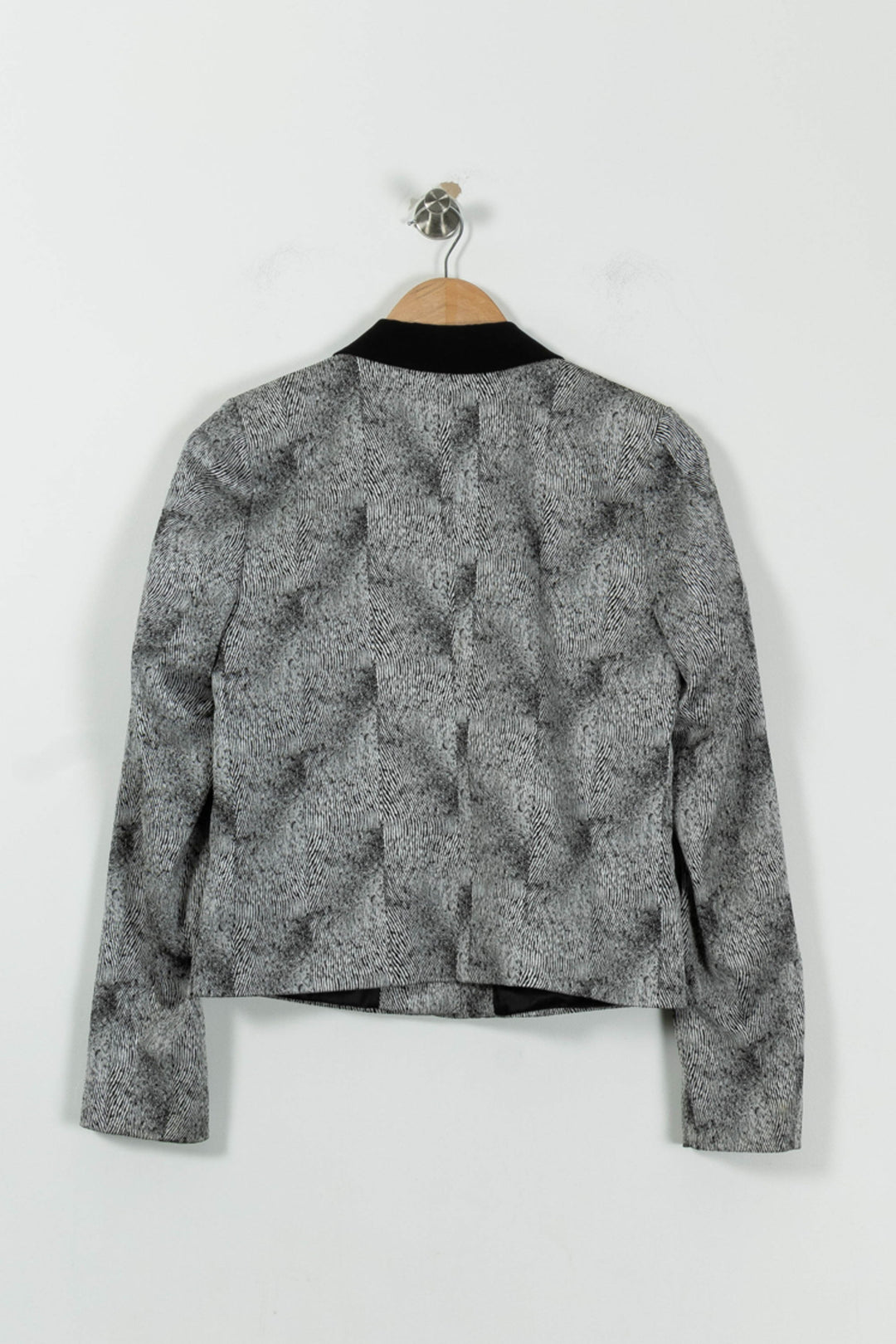 Blazer Gris et Noir - Taille S/36 de la marque IKKS | PARAD94502 - Vendu par Paradigme - Image 4