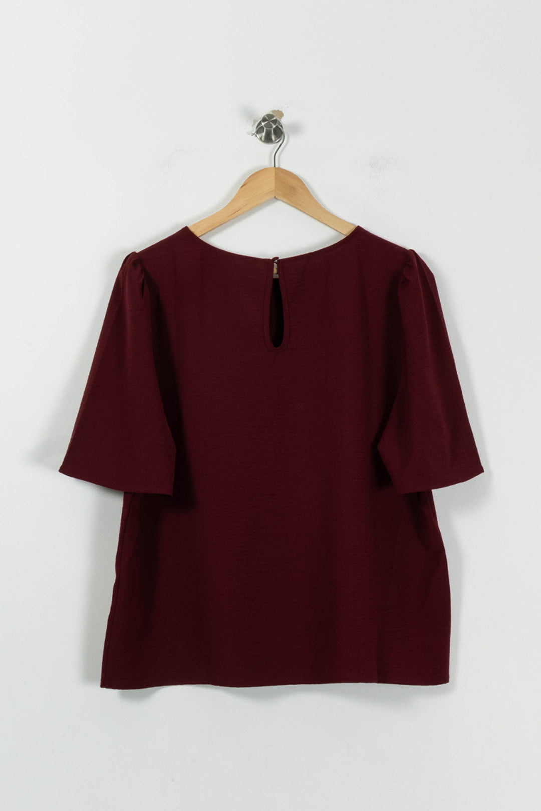 Blouse Bordeaux - Taille XL/42 de la marque Grace & Mila | PARAD94503 - Vendu par Paradigme - Image 4