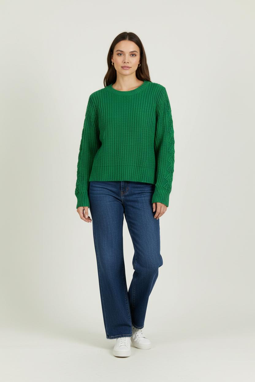 Pull Vert - Taille L/40 de la marque Kookai | PARAD94505 - Vendu par Paradigme - Image 1