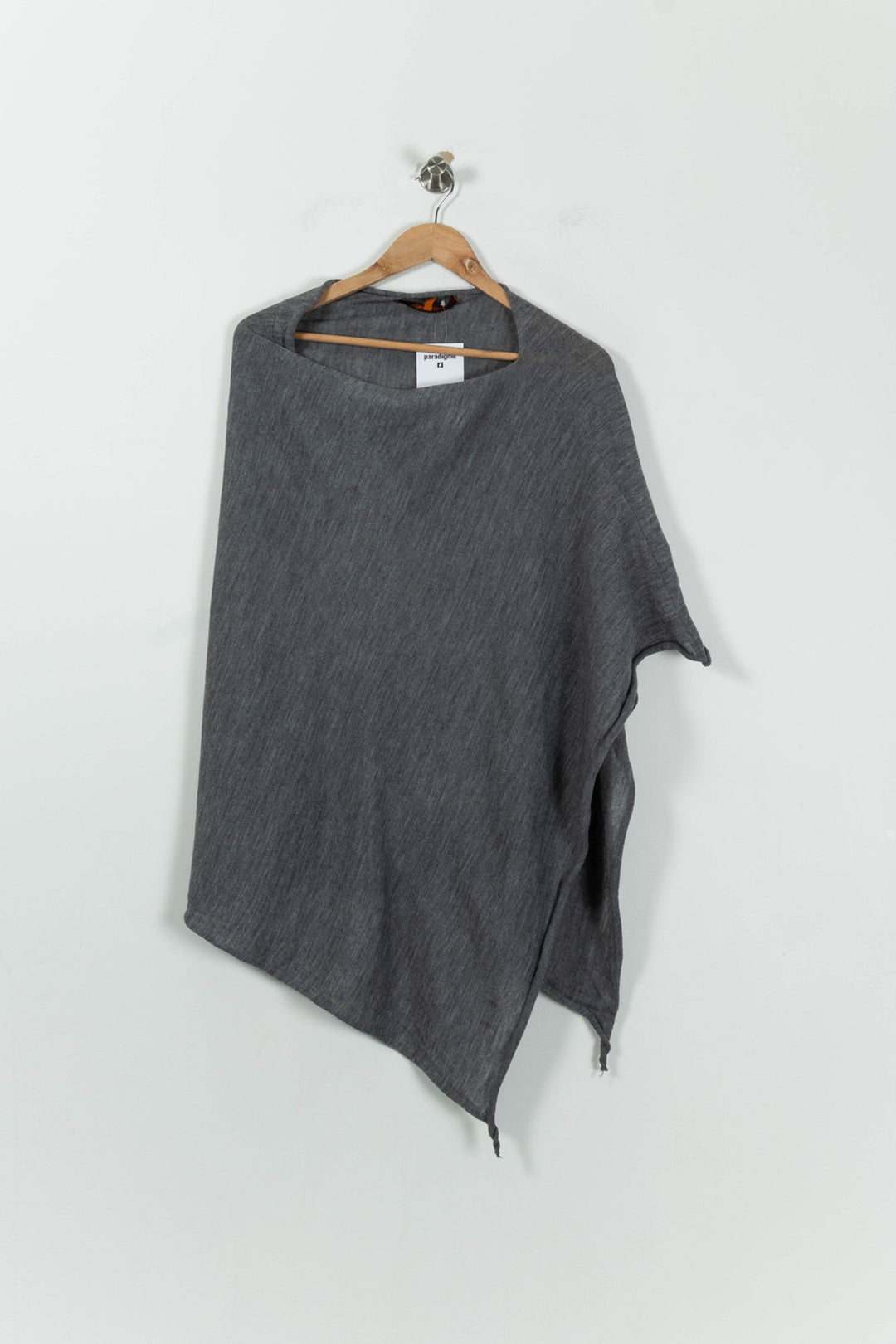 Poncho Gris - Taille S/36 de la marque La Fée Maraboutée | PARAD94510 - Vendu par Paradigme - Image 2
