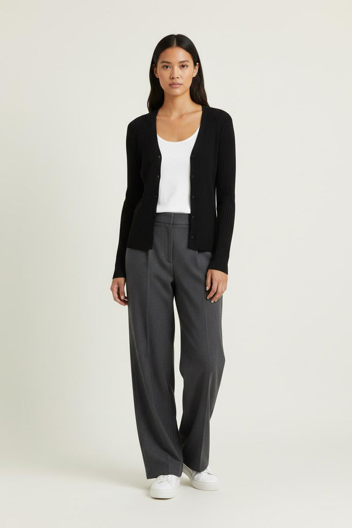 Cardigan Noir - Taille S/36 de la marque Caroll | PARAD94513 - Vendu par Paradigme - Image 1
