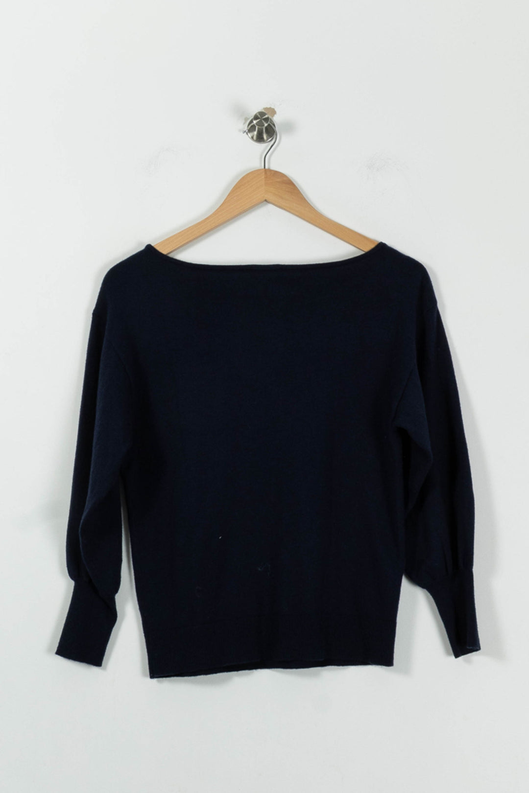 Pull Bleu - Taille XS/34 de la marque Caroll | PARAD94516 - Vendu par Paradigme - Image 4