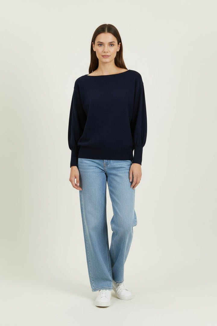Pull Bleu - Taille XS/34 de la marque Caroll | PARAD94516 - Vendu par Paradigme - Image 1