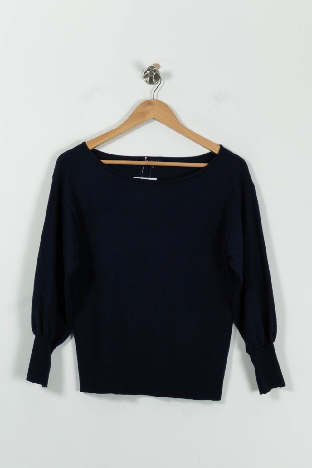 Pull Bleu - Taille XS/34 de la marque Caroll | PARAD94516 - Vendu par Paradigme - Image 2