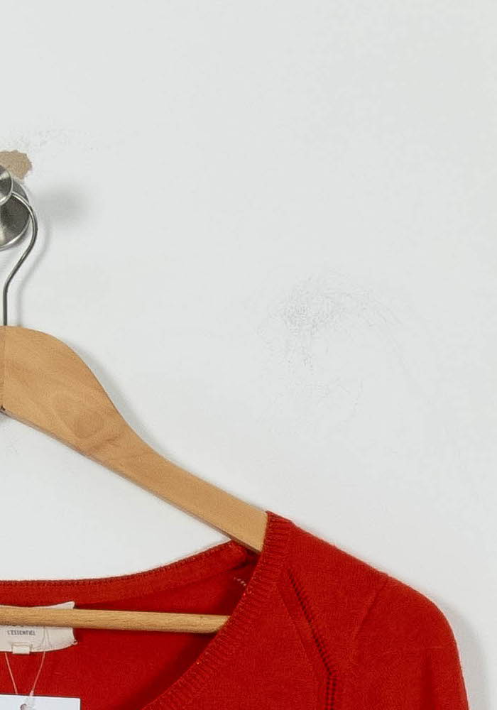 Pull Rouge - Taille XS/34 de la marque Marie Sixtine | PARAD94522 - Vendu par Paradigme - Image 3