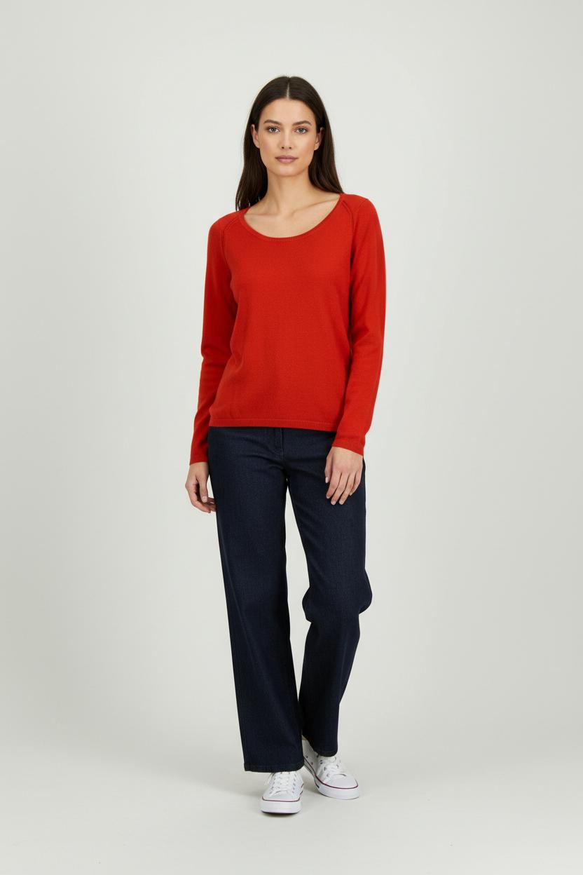 Pull Rouge - Taille XS/34 de la marque Marie Sixtine | PARAD94522 - Vendu par Paradigme - Image 1
