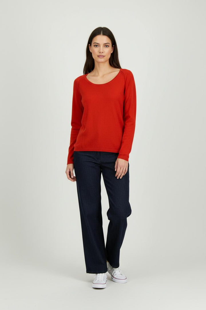 Pull Rouge - Taille XS/34 de la marque Marie Sixtine | PARAD94522 - Vendu par Paradigme - Image 1