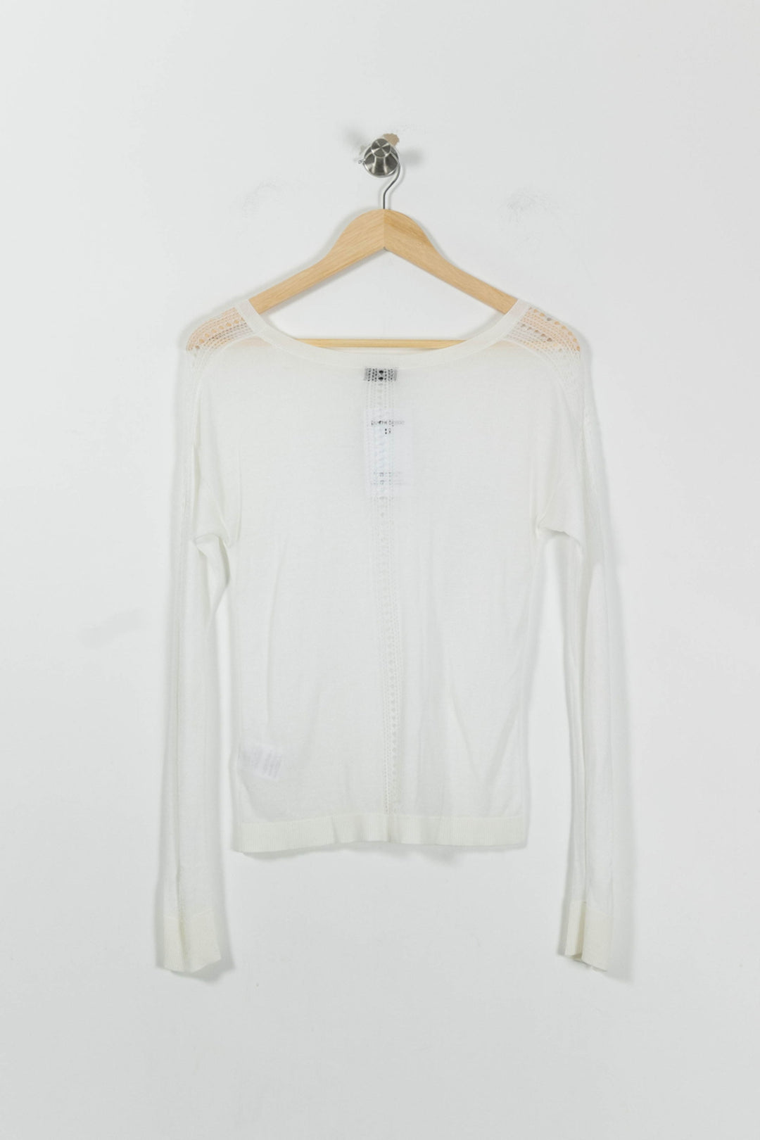 Pull Blanc - Taille S/36 de la marque Ekyog | PARAD94533 - Vendu par Paradigme - Image 4