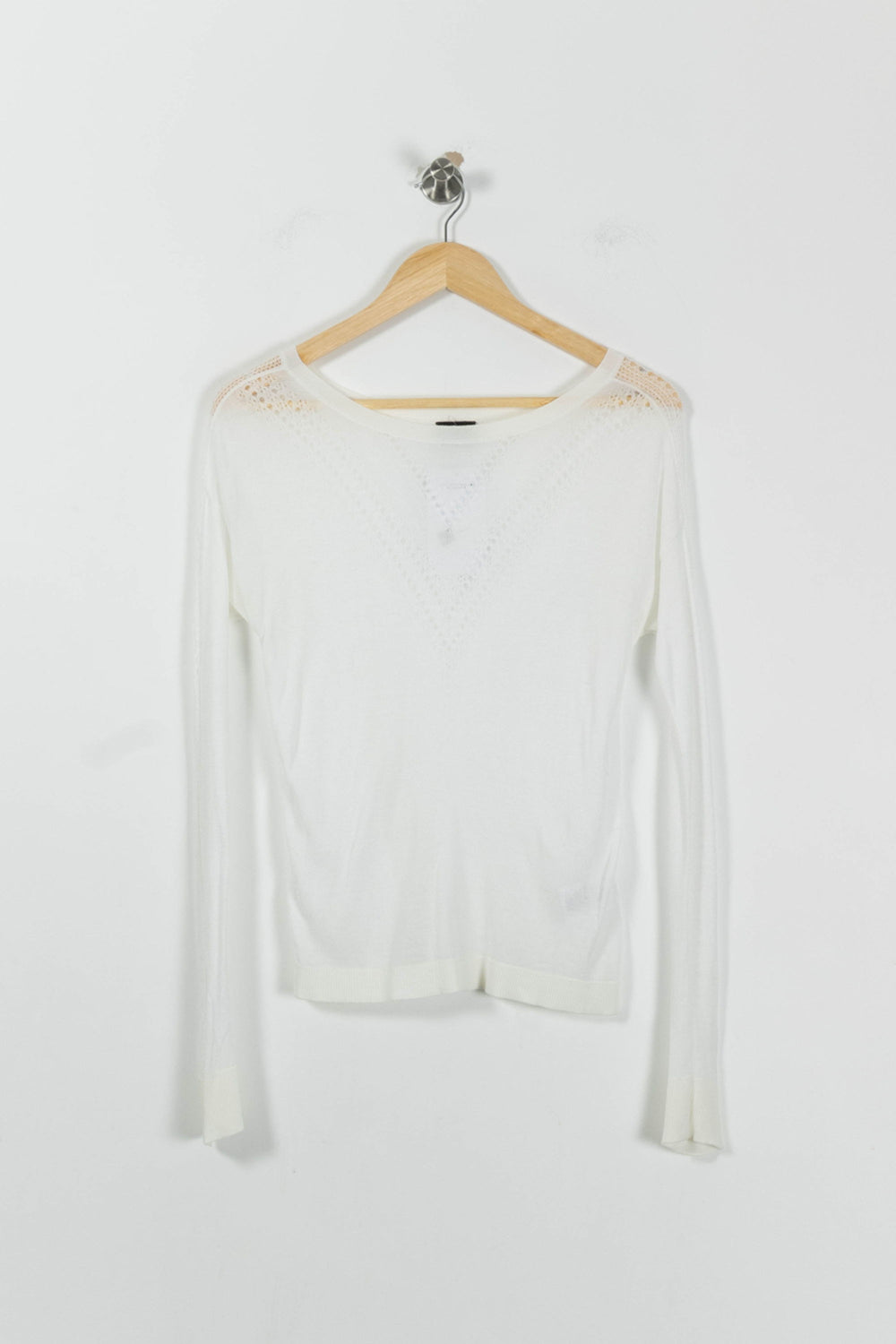 Pull Blanc - Taille S/36 de la marque Ekyog | PARAD94533 - Vendu par Paradigme - Image 2