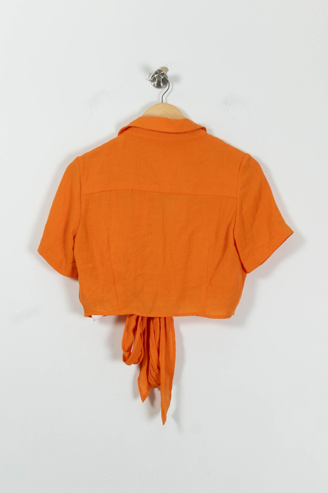 Chemisier Orange - Taille S/36 de la marque Kookai | PARAD94537 - Vendu par Paradigme - Image 4