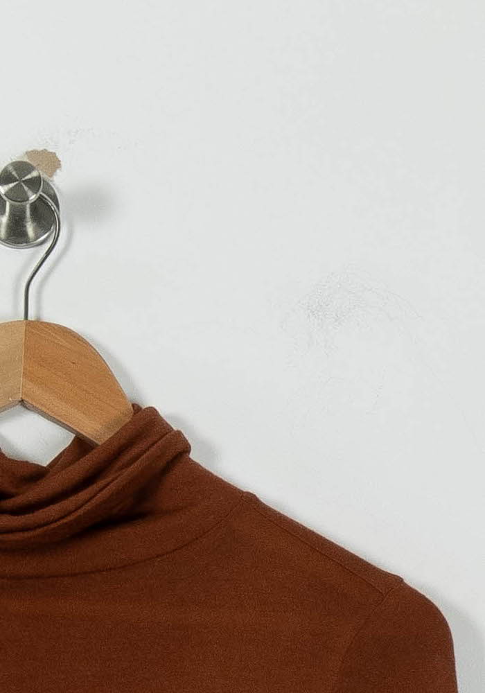 Sous-pull Marron - Taille S/36 de la marque Ekyog | PARAD94539 - Vendu par Paradigme - Image 3