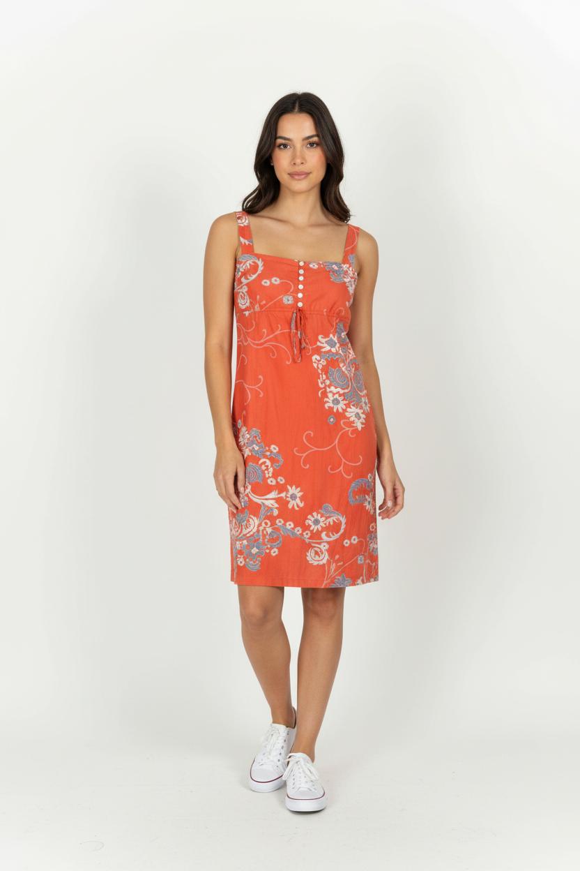 Robe Courte Rouge et Blanche - Taille L/40 de la marque Paul & Joe Sister | PARAD94540 - Vendu par Paradigme - Image 1