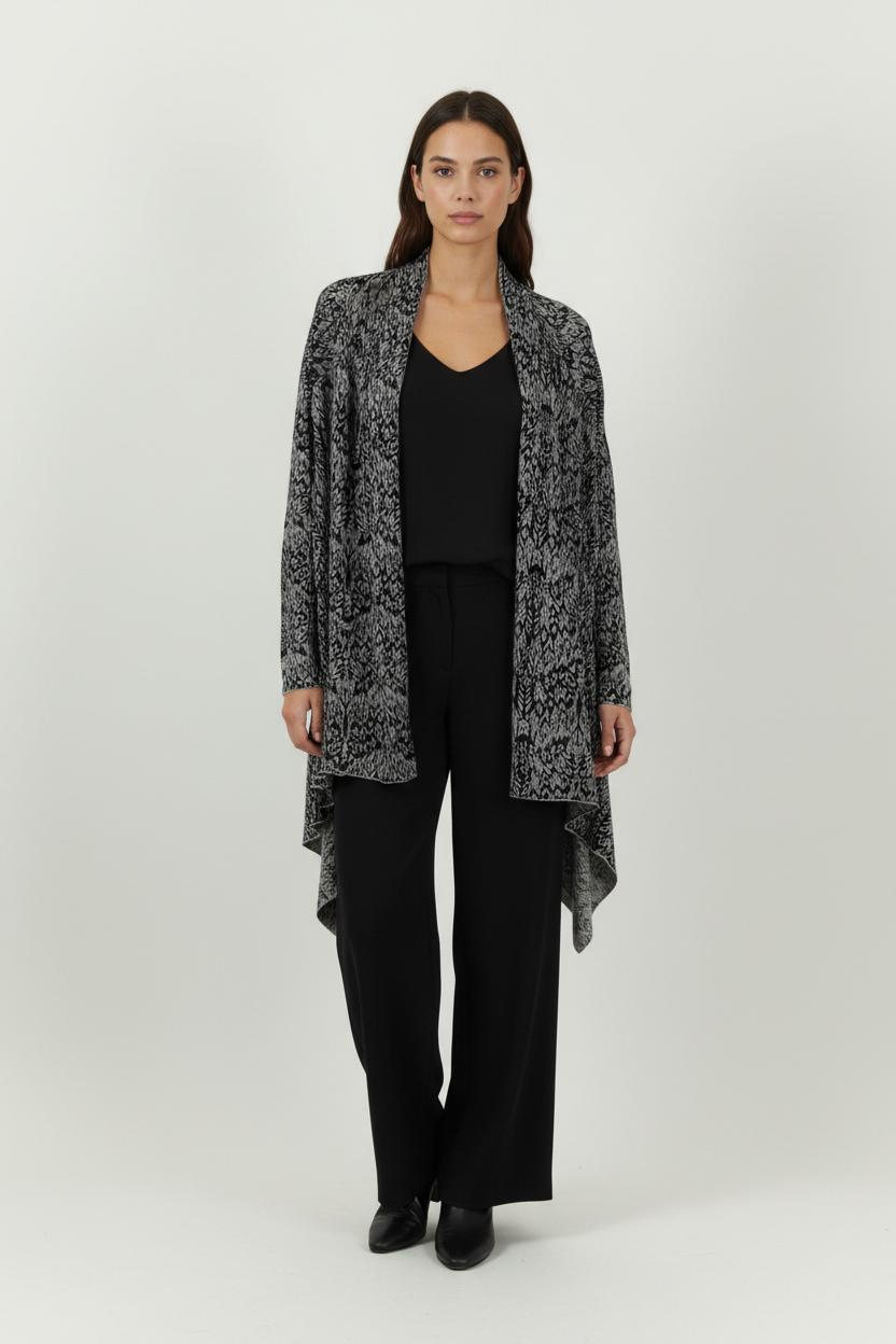 Cardigan Noir et Gris - Taille T.U. de la marque Zadig&Voltaire | PARAD94546 - Vendu par Paradigme - Image 1
