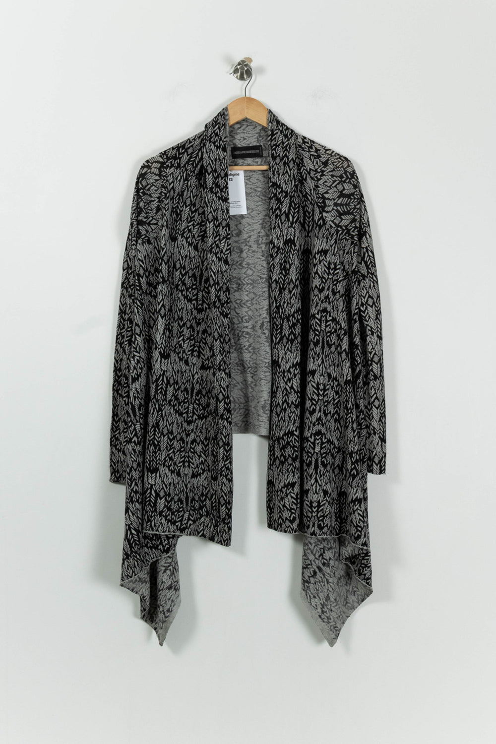 Cardigan Noir et Gris - Taille T.U. de la marque Zadig&Voltaire | PARAD94546 - Vendu par Paradigme - Image 2