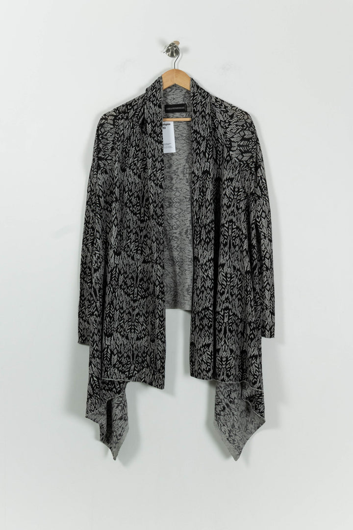 Cardigan Noir et Gris - Taille T.U. de la marque Zadig&Voltaire | PARAD94546 - Vendu par Paradigme - Image 2