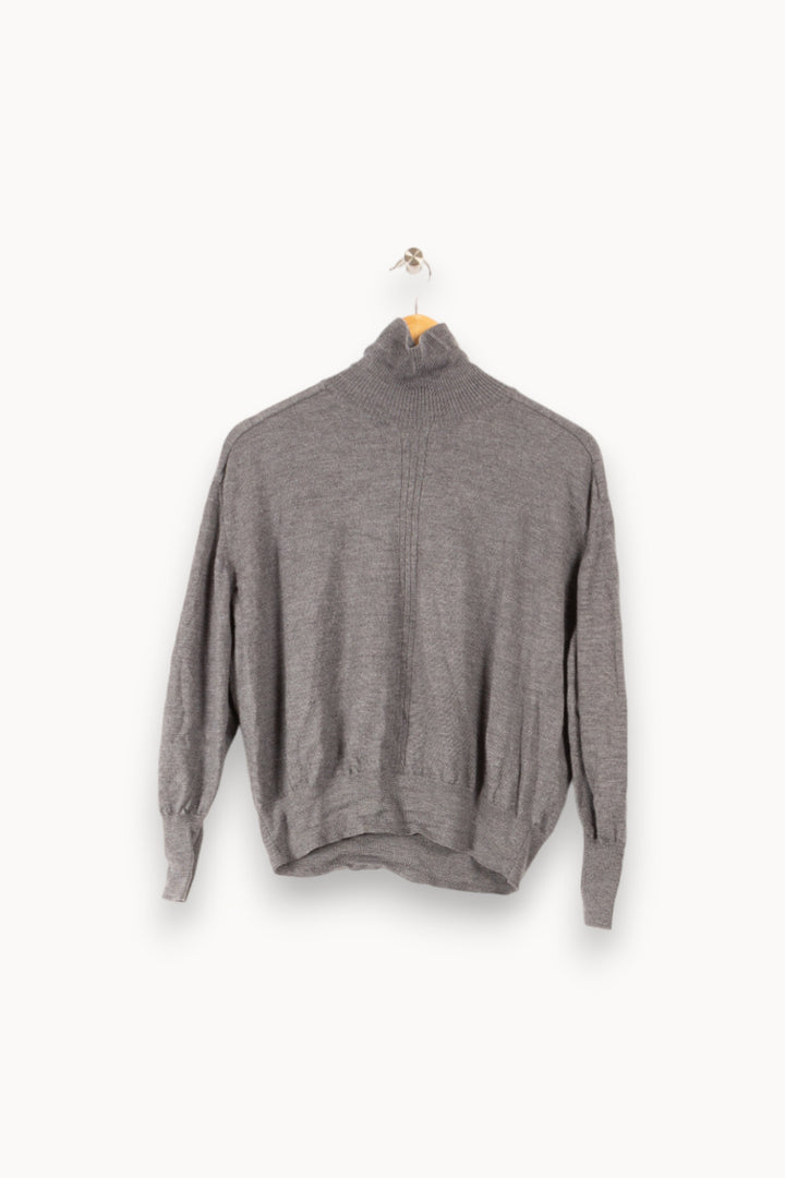 Pull gris - S / 36