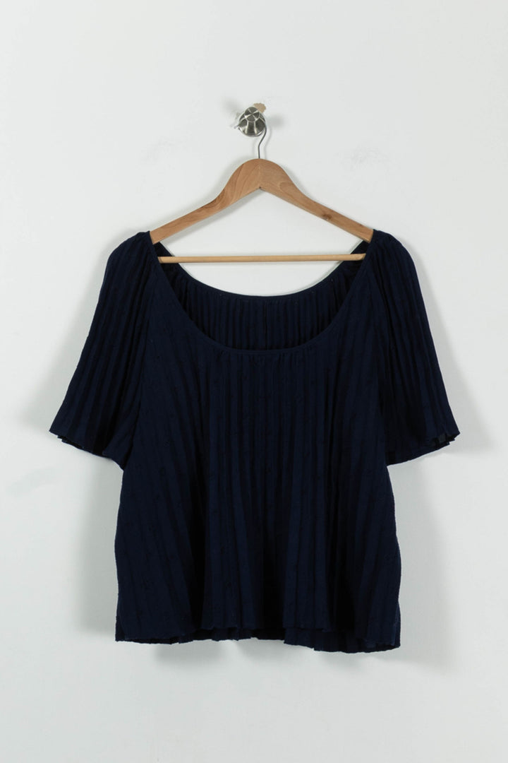 Blouse Bleu - Taille L/40 de la marque Sézane | PARAD94558 - Vendu par Paradigme - Image 4