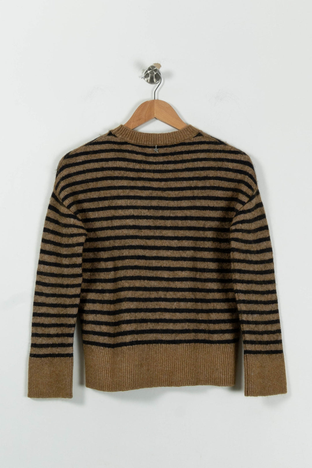 Pull Marron et Noir - Taille M/38 de la marque Sud express | PARAD94569 - Vendu par Paradigme - Image 4