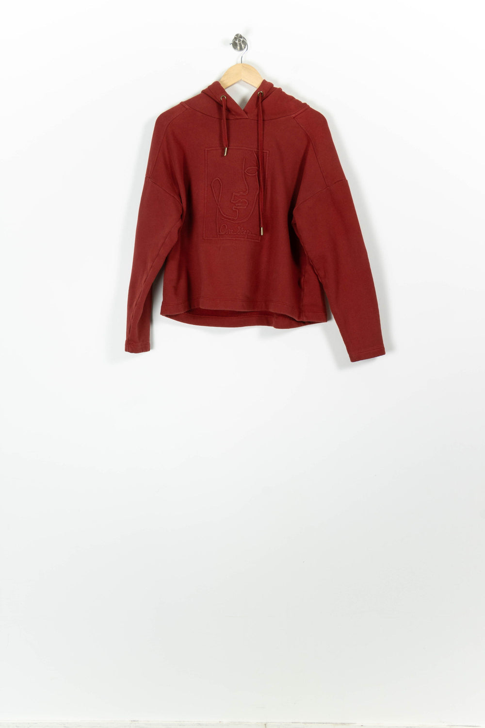 Sweat à Capuche Bordeaux - Taille L/40 de la marque One Step | PARAD94570 - Vendu par Paradigme - Image 2