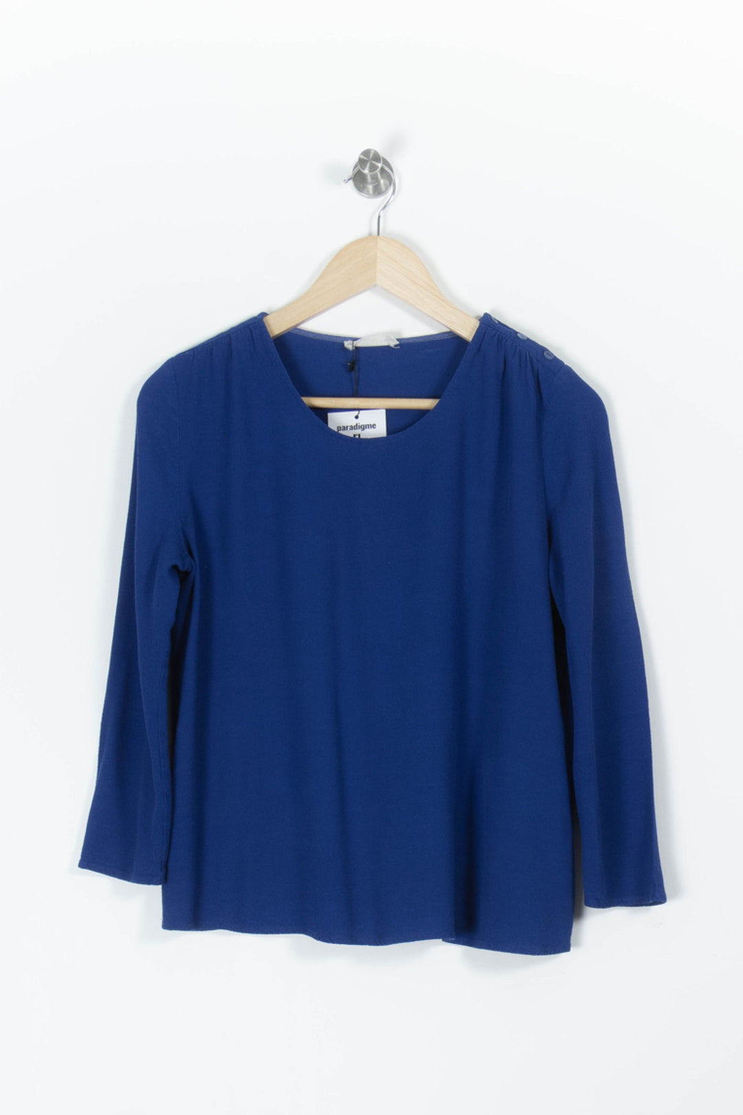 Blouse Bleue - Taille S/36 de la marque ba&sh | PARAD94572 - Vendu par Paradigme - Image 2