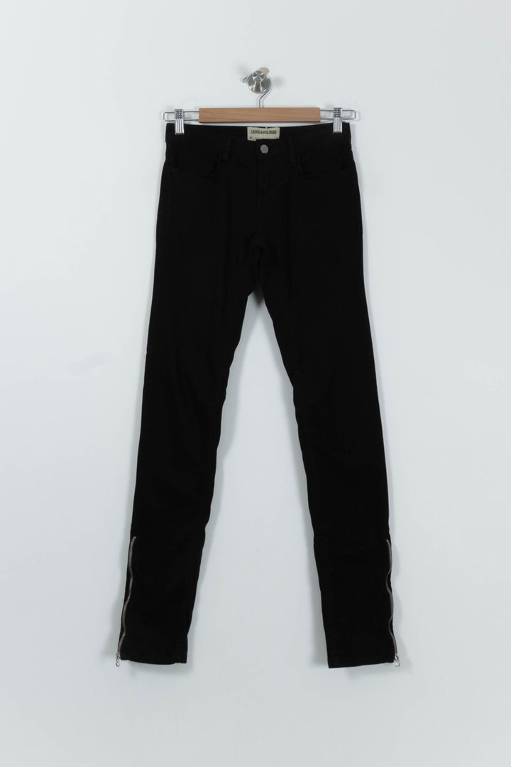 Jean Noir - Taille XS/34 de la marque Zadig&Voltaire | PARAD94576 - Vendu par Paradigme - Image 2