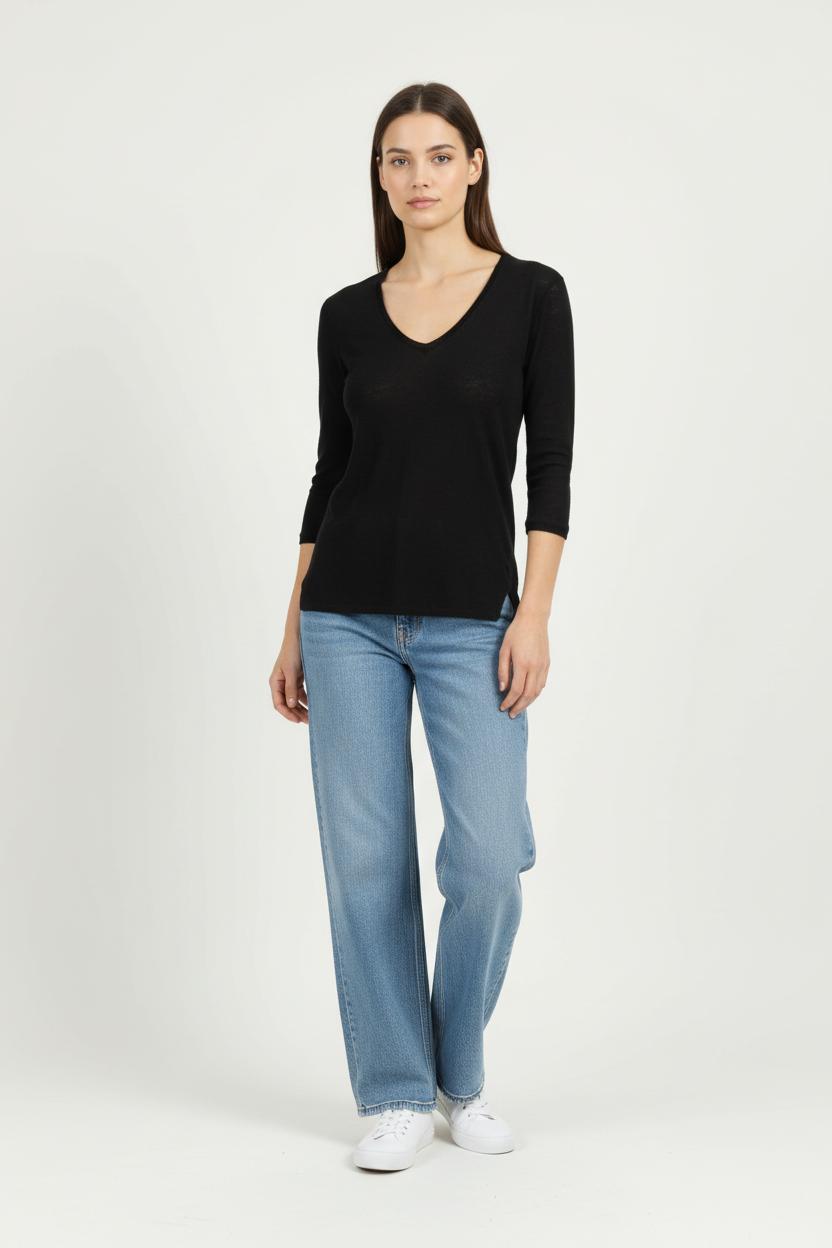 Pull Noir - Taille XS/34 de la marque Bérénice | PARAD94578 - Vendu par Paradigme - Image 1