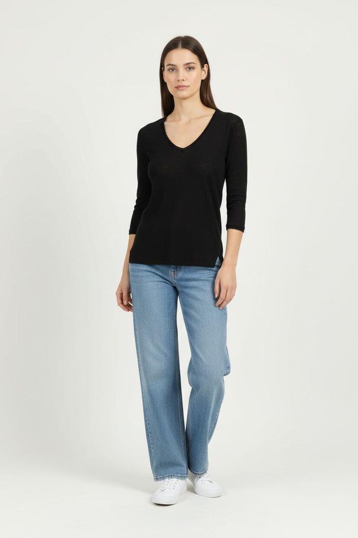 Pull Noir - Taille XS/34 de la marque Bérénice | PARAD94578 - Vendu par Paradigme - Image 1