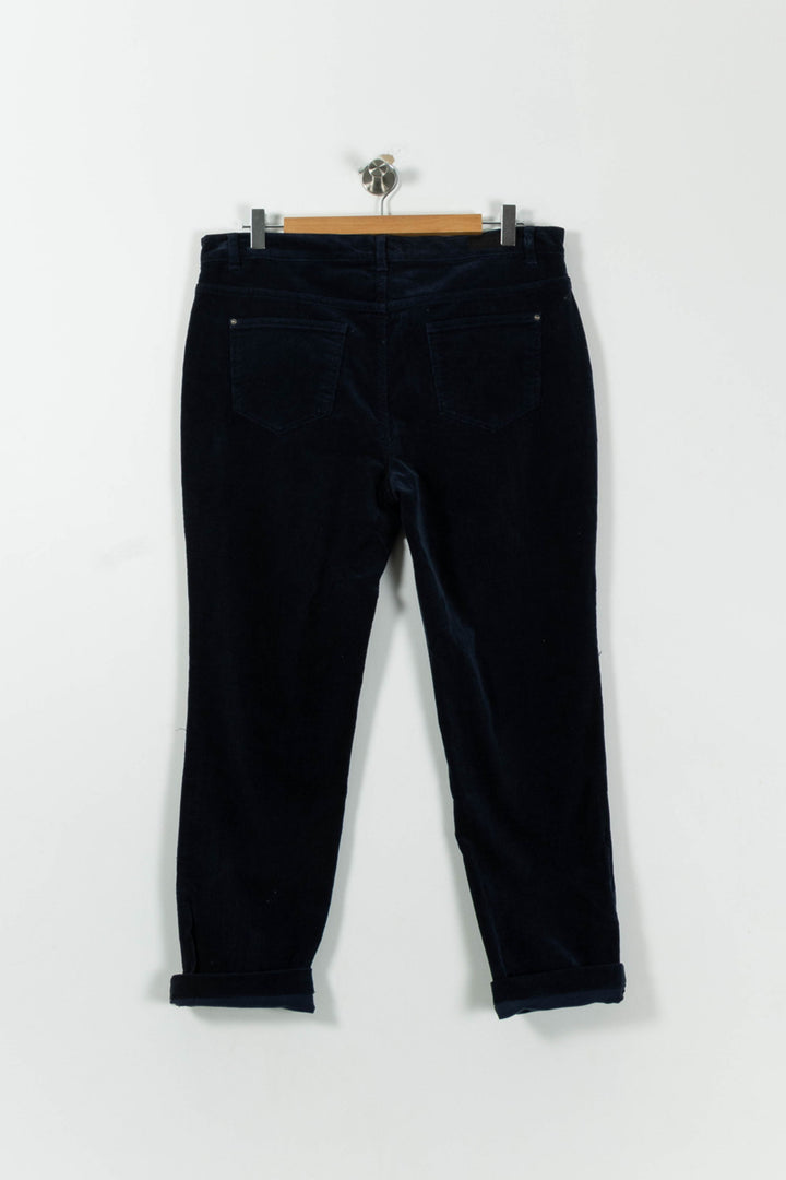 Pantalon Bleu - Taille XXL/44 de la marque Caroll | PARAD94581 - Vendu par Paradigme - Image 4