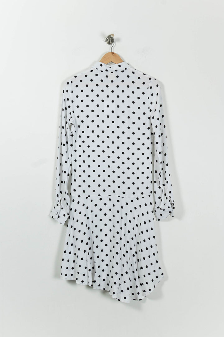 Robe Longue Blanche et Noire - Taille XS/34 de la marque Karl Marc John | PARAD94582 - Vendu par Paradigme - Image 4